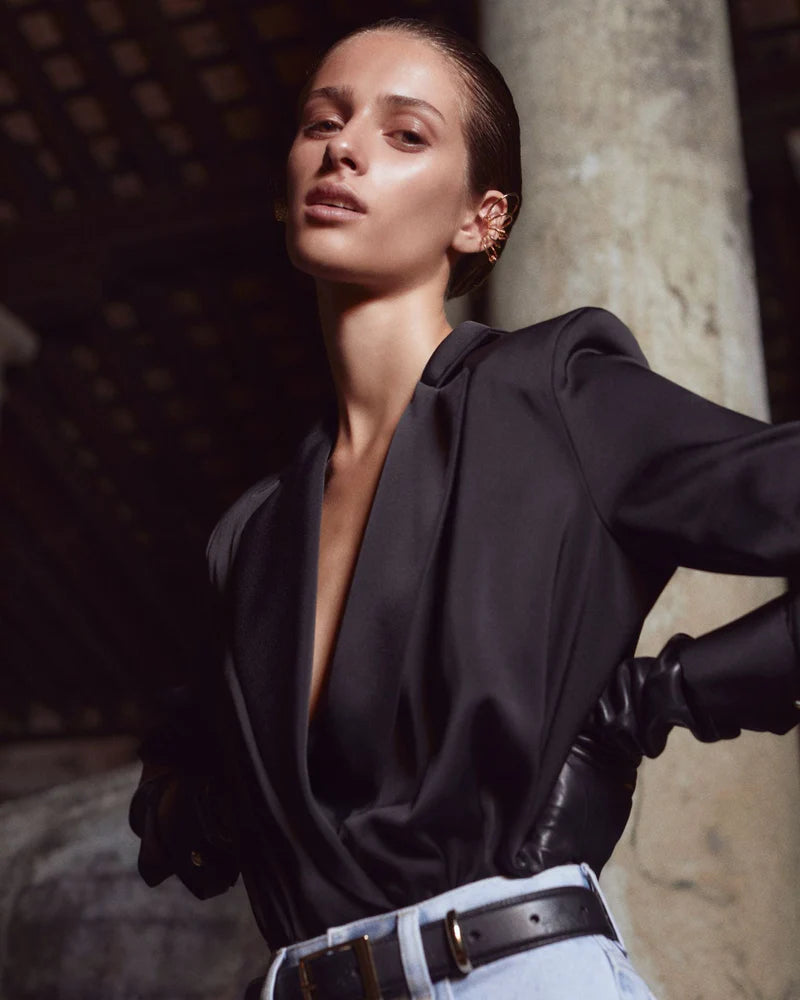 Earcuff sin perforación: 5 aros ( dorados- y plateados)