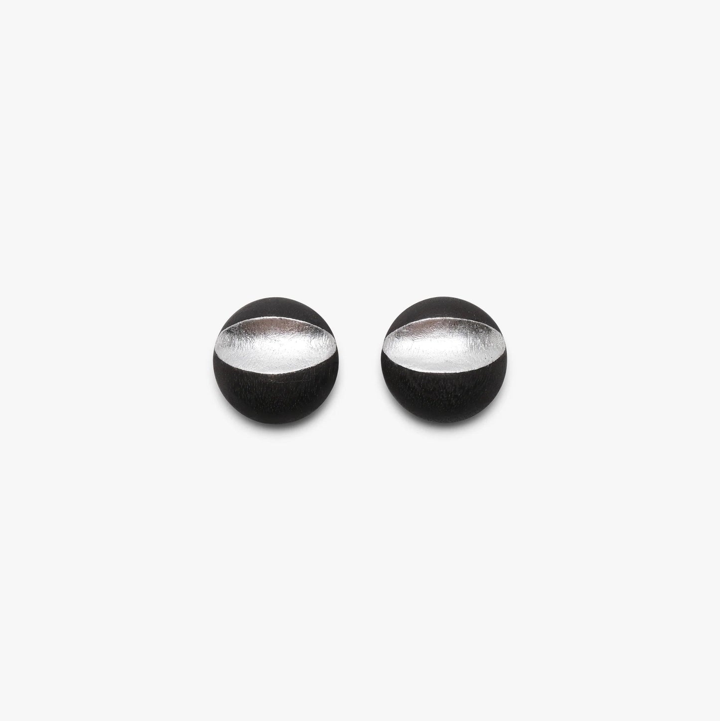 Pendientes MONIES modelo SIRONE silver foil
