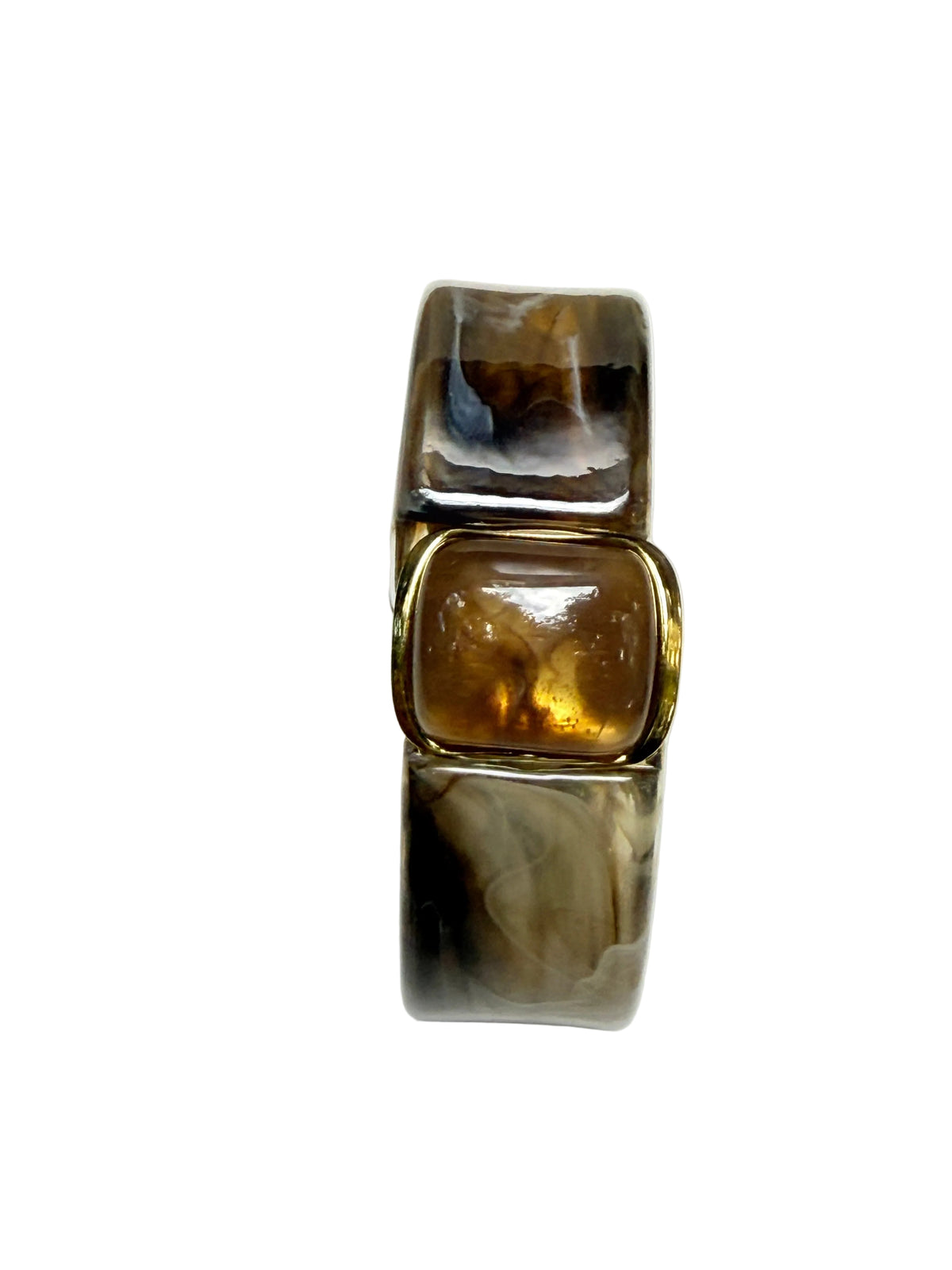 Pulsera de resina efecto mármol