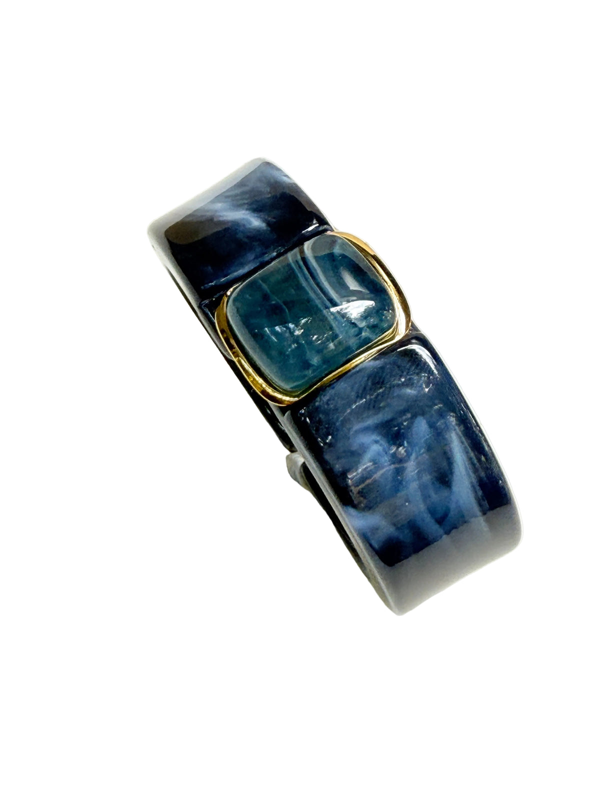 Pulsera de resina efecto mármol