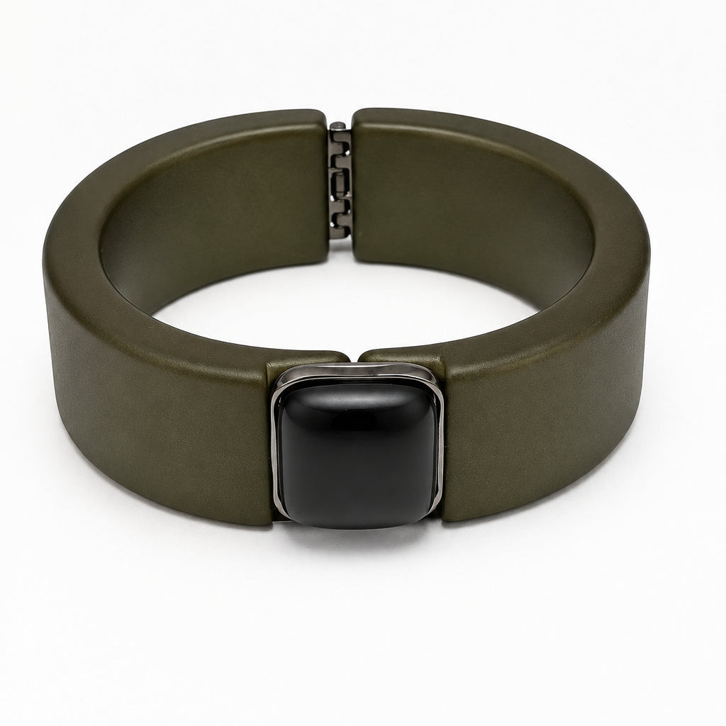 Pulsera de resina mate