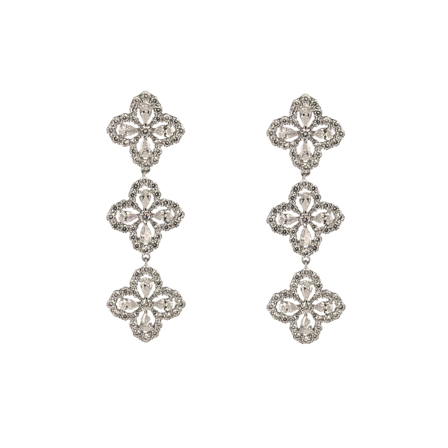 Pendientes Destello 4.8 platados