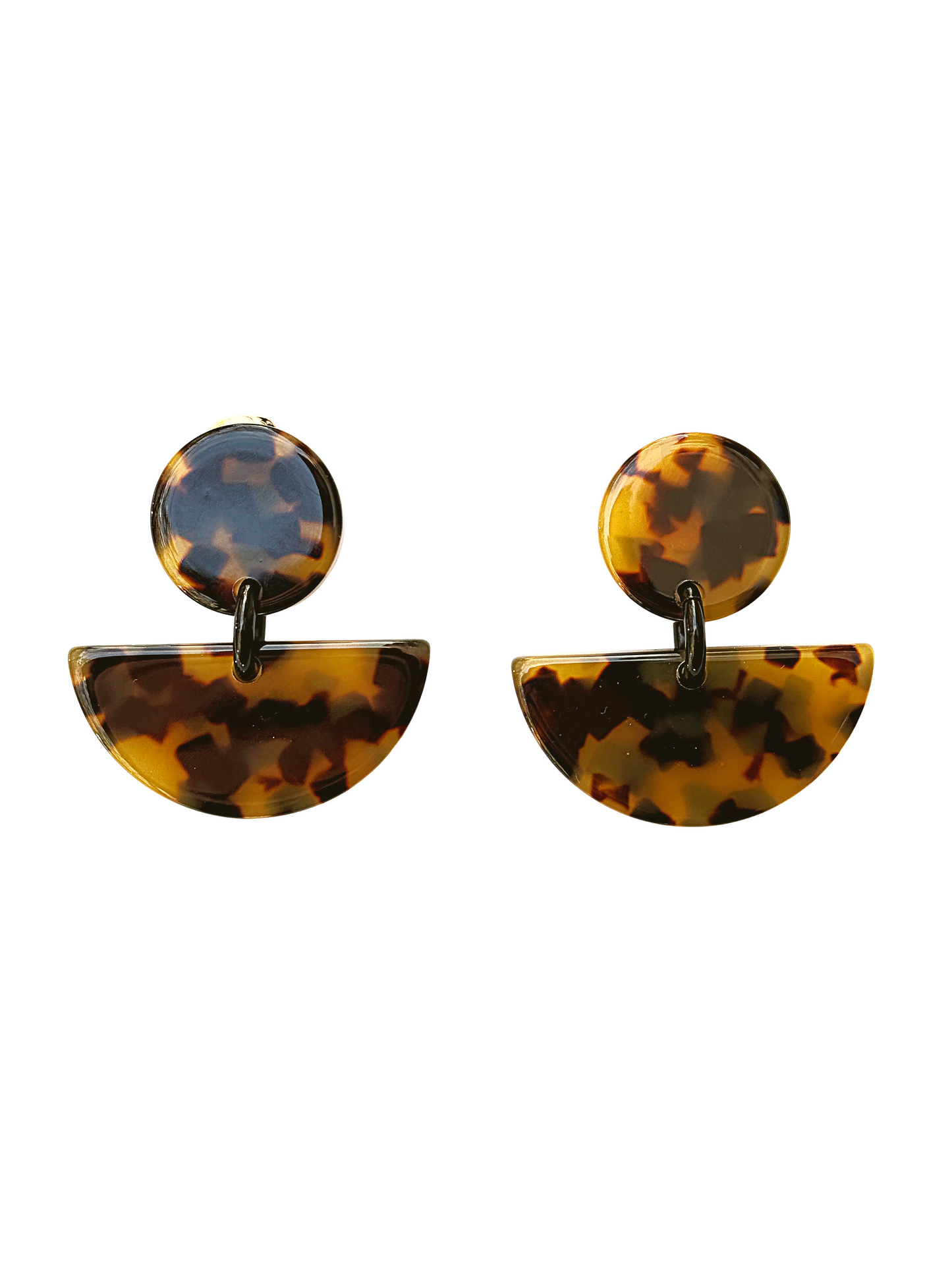 Pendientes de resina italiana Carey Milano