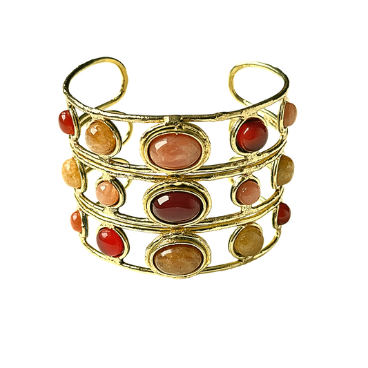 Brazalete gemas multicolor