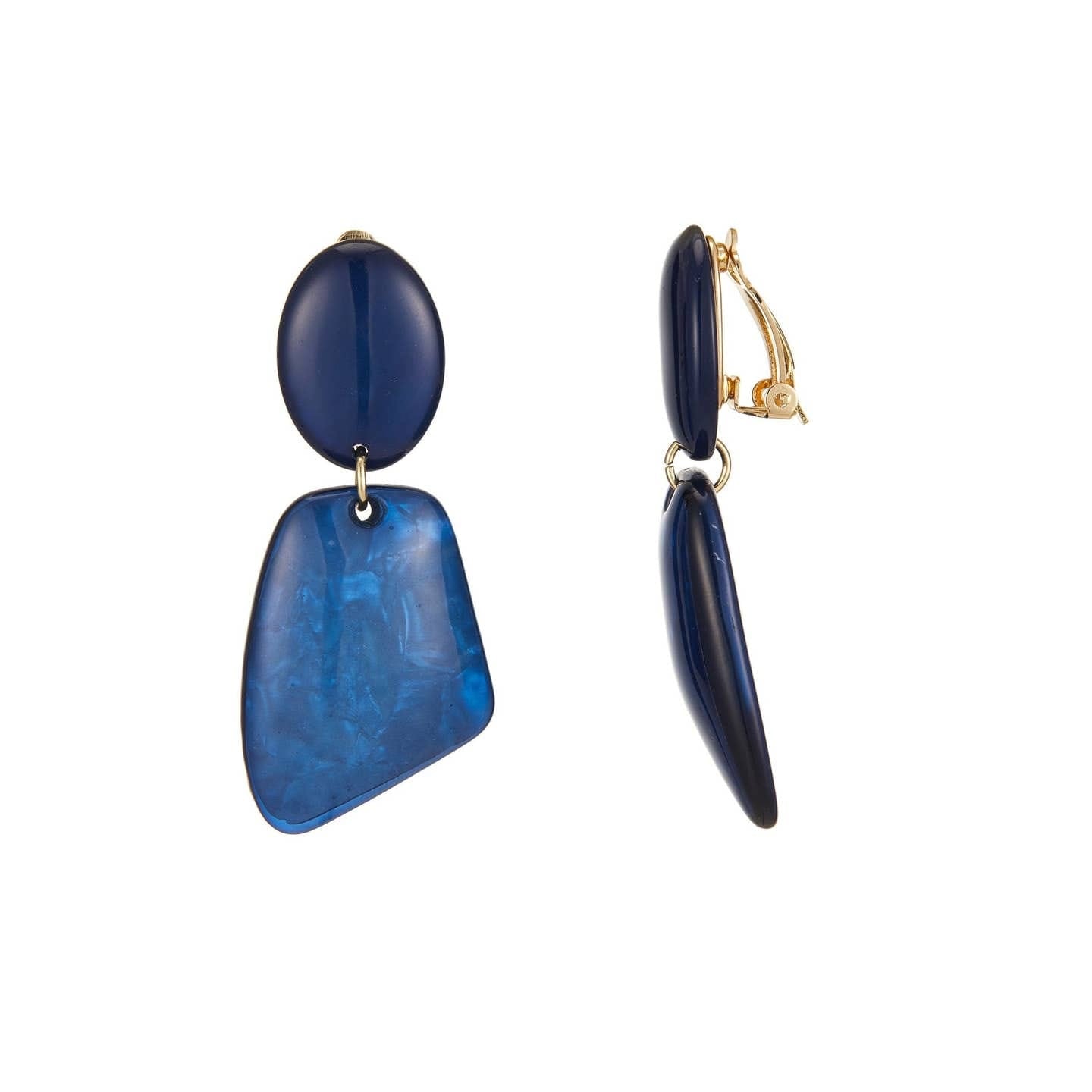 Pendientes de Resina Geométrica (3 colores) - Colección Fahoma