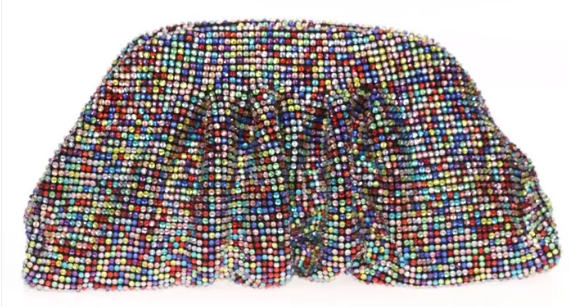 Bolso de fiesta cristal multicolor